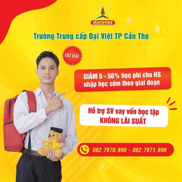 Trường Trung Cấp Đại Việt Tp Cần Thơ