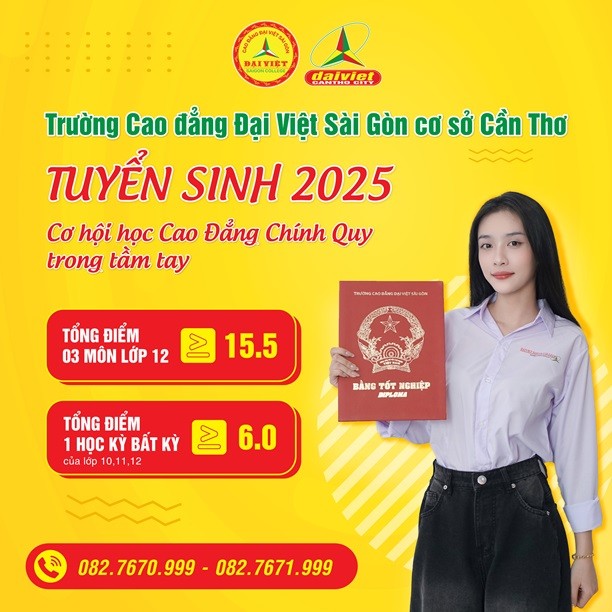 Trường Trung Cấp Đại Việt Tp Cần Thơ