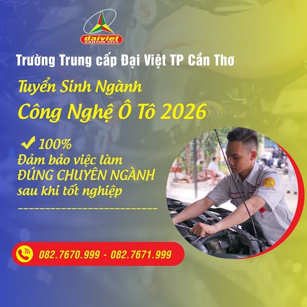 Trường Trung Cấp Đại Việt Tp Cần Thơ