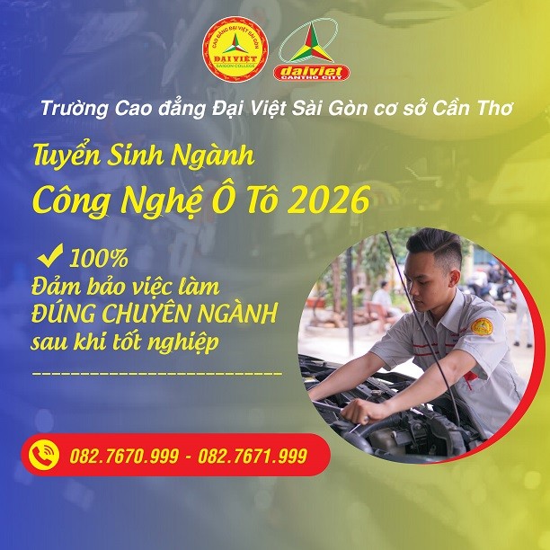 Trường Trung Cấp Đại Việt Tp Cần Thơ