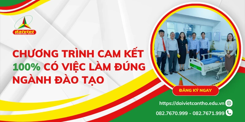 Chương trình Cam kết 100% đảm bảo có việc làm và đào tạo gắn doanh nghiệp