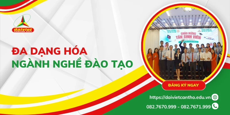 Trường Trung cấp Đại Việt TP Cần Thơ đa dạng hóa ngành nghề đào tạo