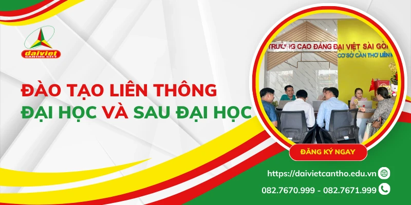 Đào tạo liên thông đại học và sau đại học