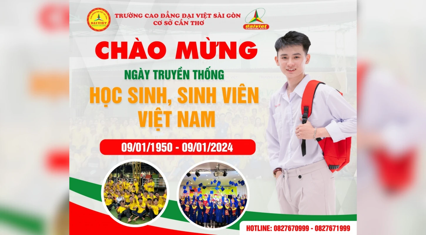 Chúc Mừng Kỷ Niệm 74 Năm Ngày Truyền Thống Học Sinh, Sinh Viên Và Hội Sinh Viên Việt Nam (09/01/1950 – 09/01/2024)