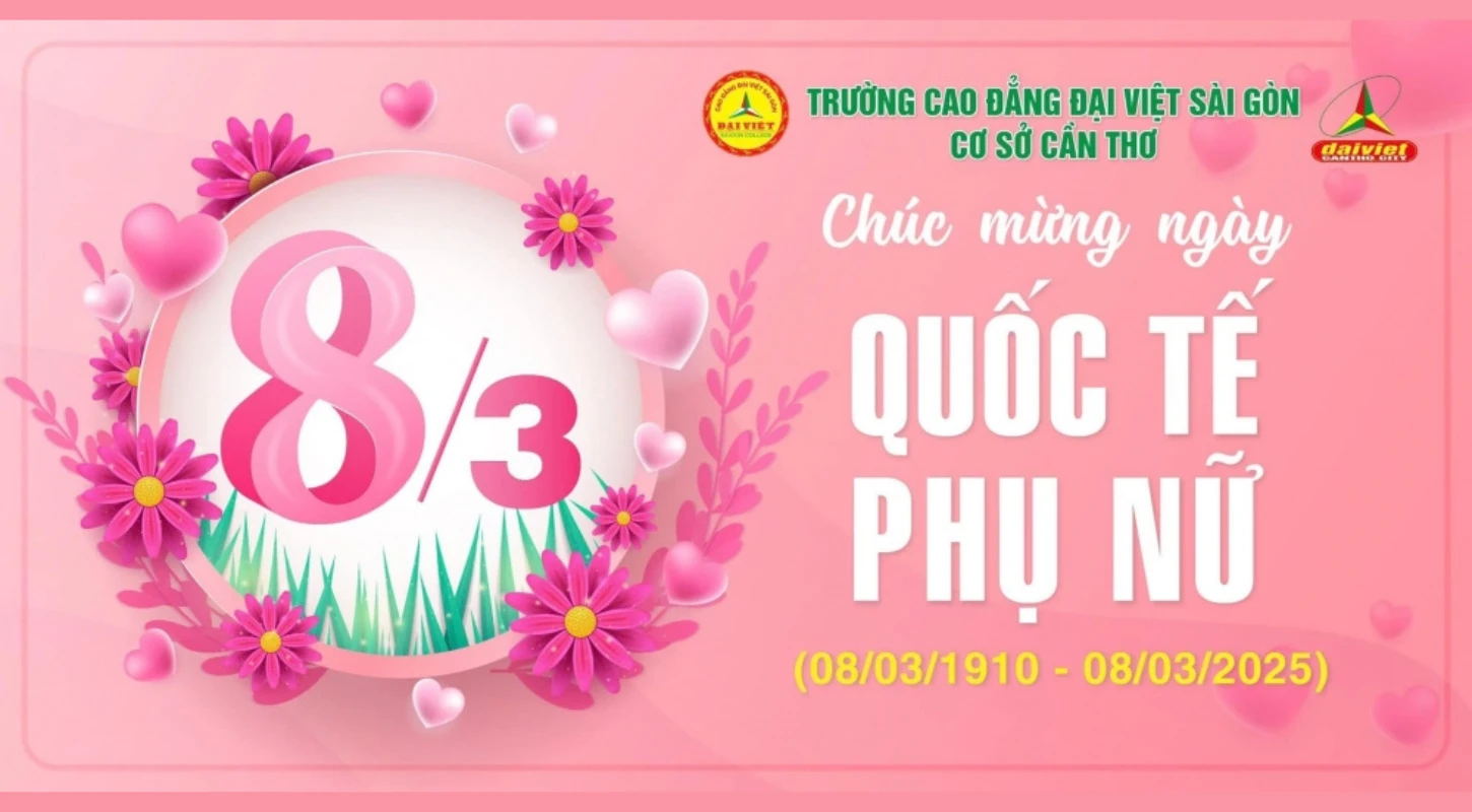Chúc Mừng Ngày Quốc Tế Phụ Nữ 08/03