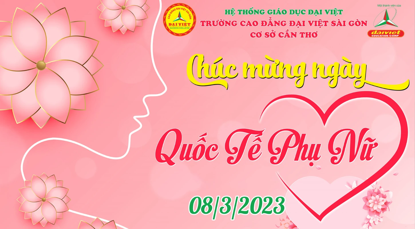 Chúc Mừng Ngày Quốc Tế Phụ Nữ 8/3
