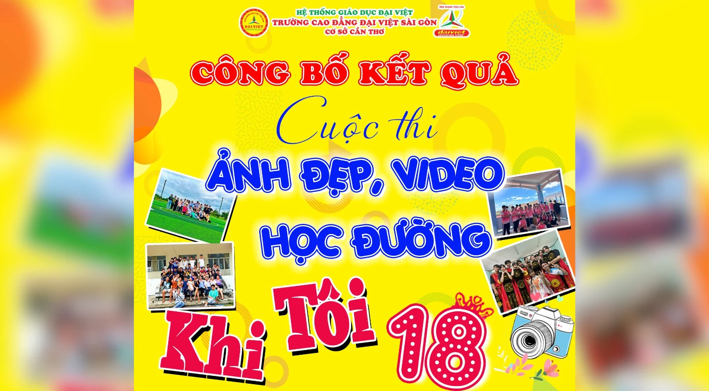 Công Bố Giải Thưởng Cuộc Thi Ảnh Đẹp, Video Học Đường Khi Tôi 18