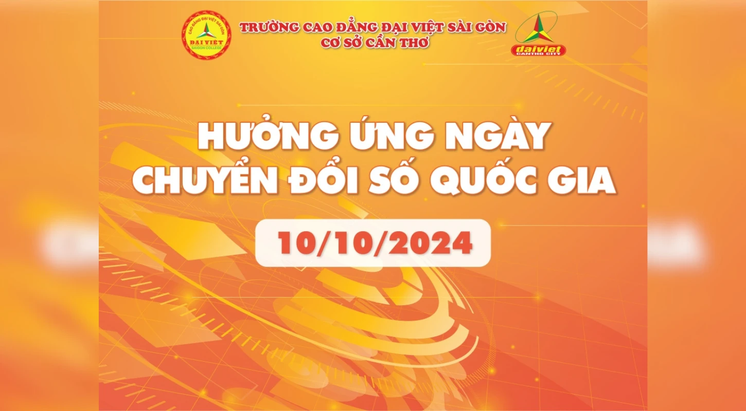 Đại Việt Cần Thơ Chào Đón Ngày Chuyển Đổi Số Quốc Gia 10/10