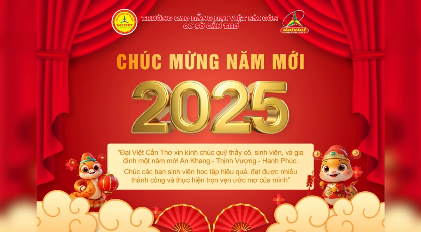 Đại Việt Cần Thơ Chúc Mừng Năm Mới 2025 – An Khang, Thịnh Vượng