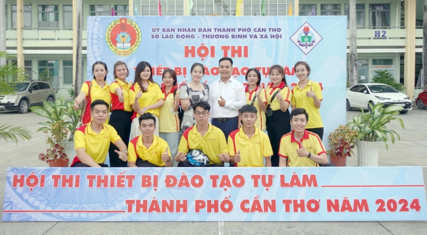 Đại Việt Cần Thơ Tham Gia Hội Thi Thiết Bị Đào Tạo Tự Làm 2024