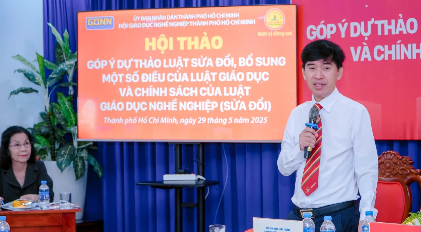 Hội Thảo Góp Ý Dự Thảo Luật Giáo Dục & Giáo Dục Nghề Nghiệp (Sửa Đổi)