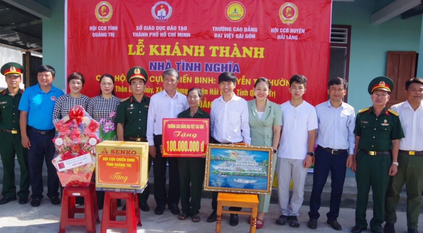 Khánh Thành Nhà Tình Nghĩa Cho Cựu Chiến Binh Nguyễn Thị Hường