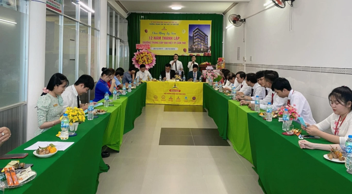 Kỷ Niệm 12 Năm Ngày Thành Lập Trường Cao Đẳng Đại Việt Sài Gòn Cơ Sở Cần Thơ (30/12/2011 – 30/12/2023)