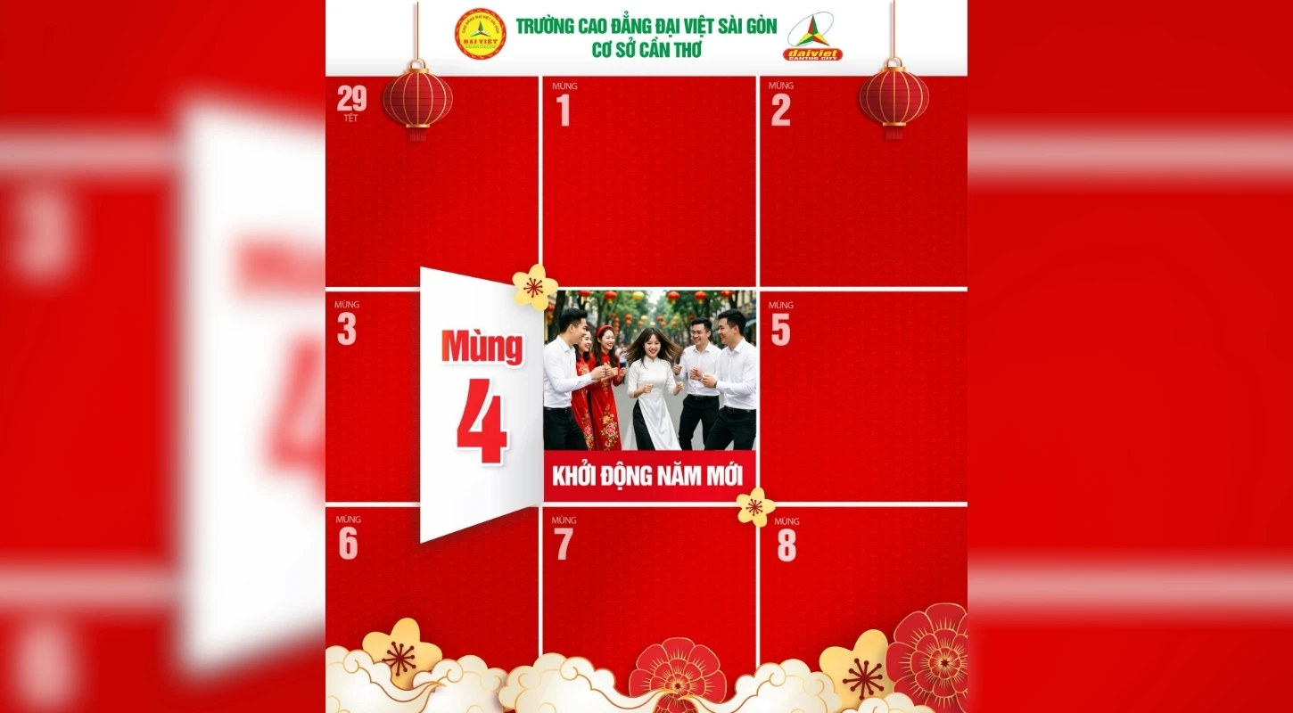 MÙNG 4 TẾT – SẴN SÀNG CHO MỘT NĂM MỚI RỰC RỠ