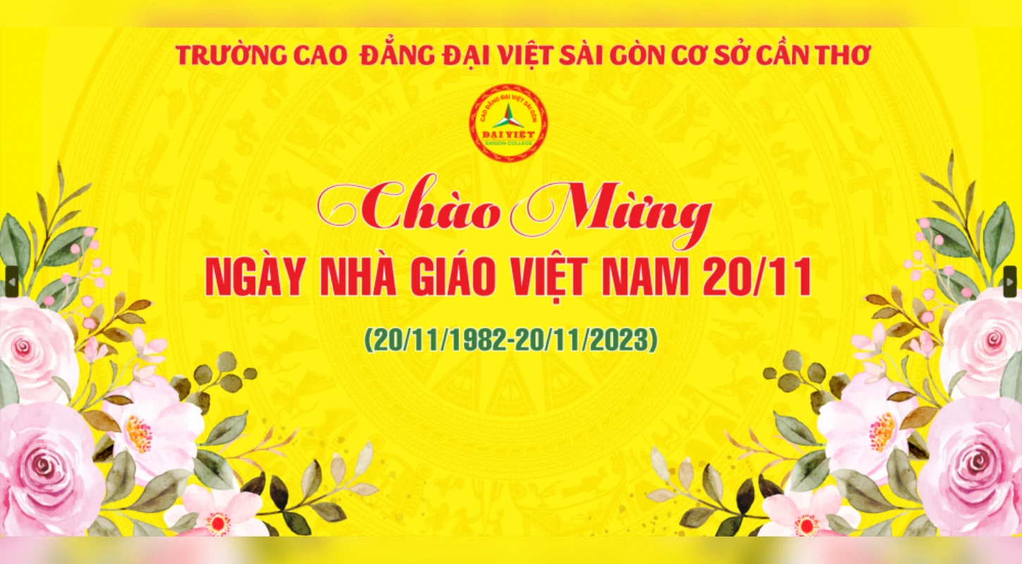 Tri Ân Kỷ Niệm 41 Năm Ngày Nhà Giáo Việt Nam ( 20/11/1982 - 20/11/2023)
