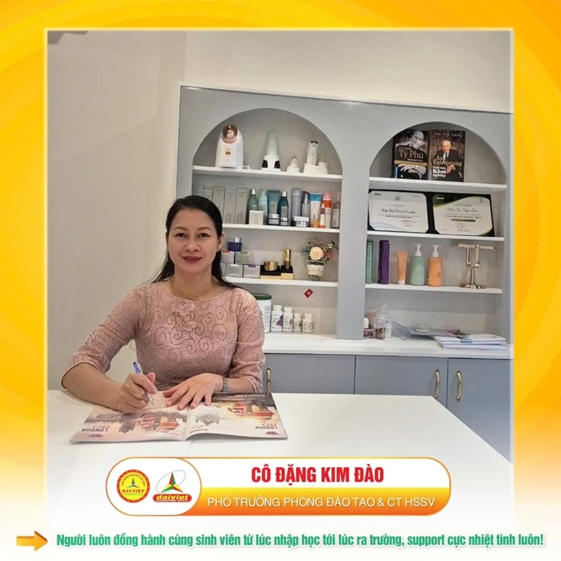 Cô Đặng Kim Đào - Phó Trưởng phòng Đào tạo & Công tác HSSV