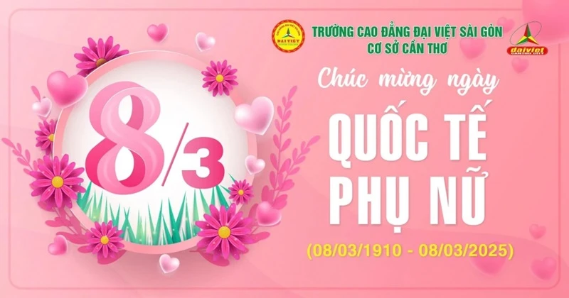 Chúc Mừng Ngày Quốc Tế Phụ Nữ 08/03
