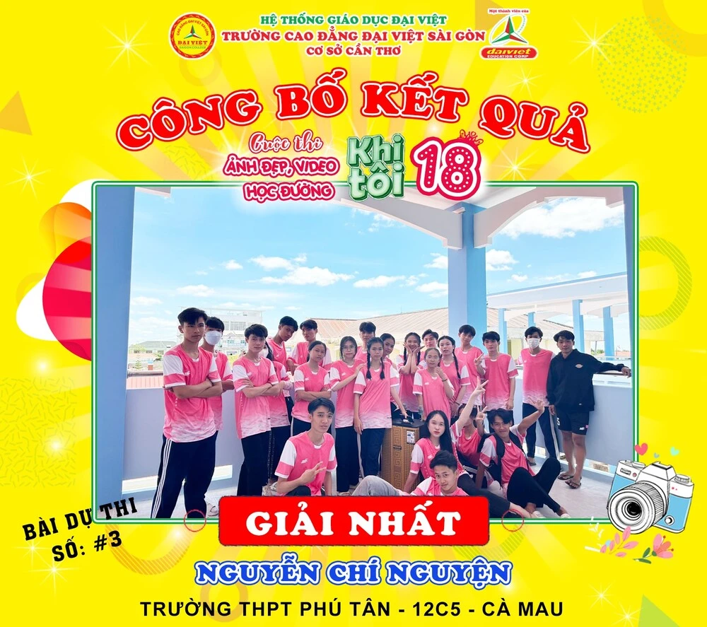 Công Bố Giải Thưởng Cuộc Thi Ảnh Đẹp, Video Học Đường 