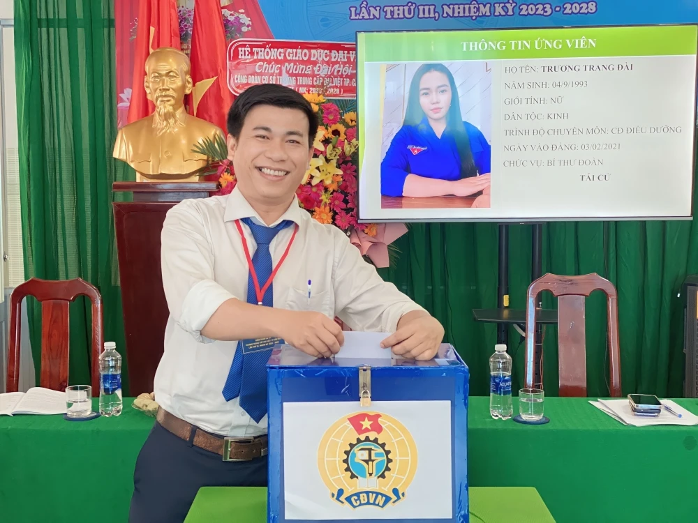 Đại hội Công đoàn Cơ sở Trường Cao Đẳng Đại Việt Sài Gòn Cơ Sở Cần Thơ TPCT lần thứ III, nhiệm kỳ 2023 - 2028