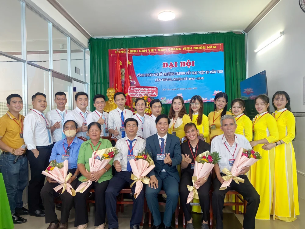 Đại hội Công đoàn Cơ sở Trường Cao Đẳng Đại Việt Sài Gòn Cơ Sở Cần Thơ TPCT lần thứ III, nhiệm kỳ 2023 - 2028