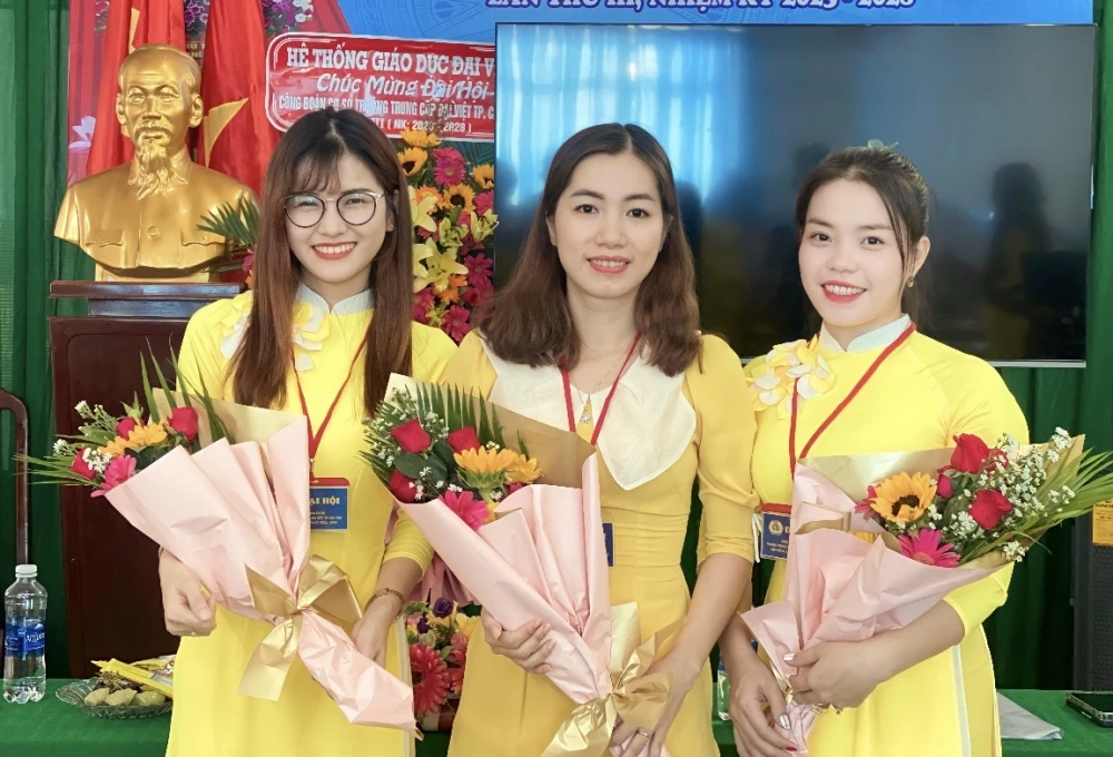 Đại hội Công đoàn Cơ sở Trường Cao Đẳng Đại Việt Sài Gòn Cơ Sở Cần Thơ TPCT lần thứ III, nhiệm kỳ 2023 - 2028