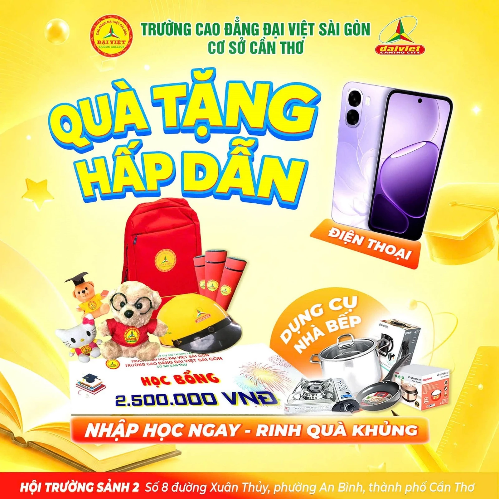 ĐẠI VIỆT CẦN THƠ BẬT MODE CHÀO TÂN SINH VIÊN ĐỢT 4!