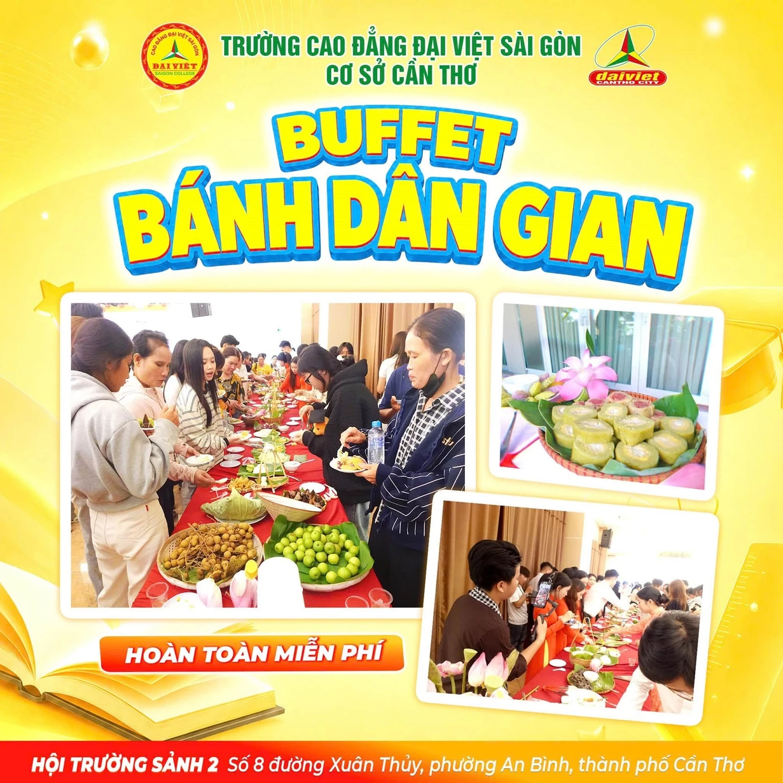 ĐẠI VIỆT CẦN THƠ BẬT MODE CHÀO TÂN SINH VIÊN ĐỢT 4!