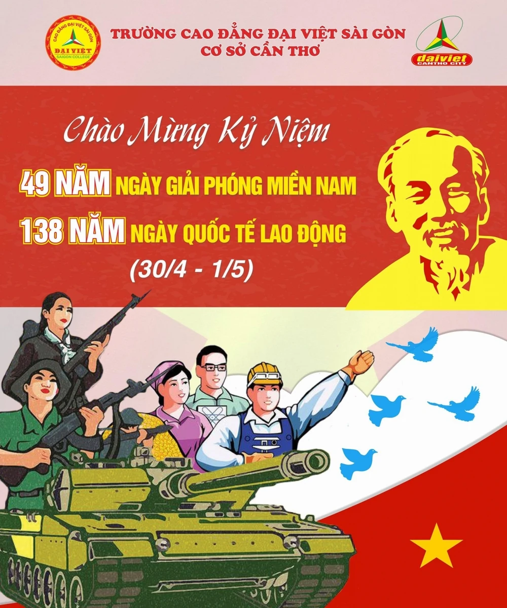 Đại Việt Cần Thơ chào mừng Đại lễ 30/4 và Quốc tế Lao động 1/5