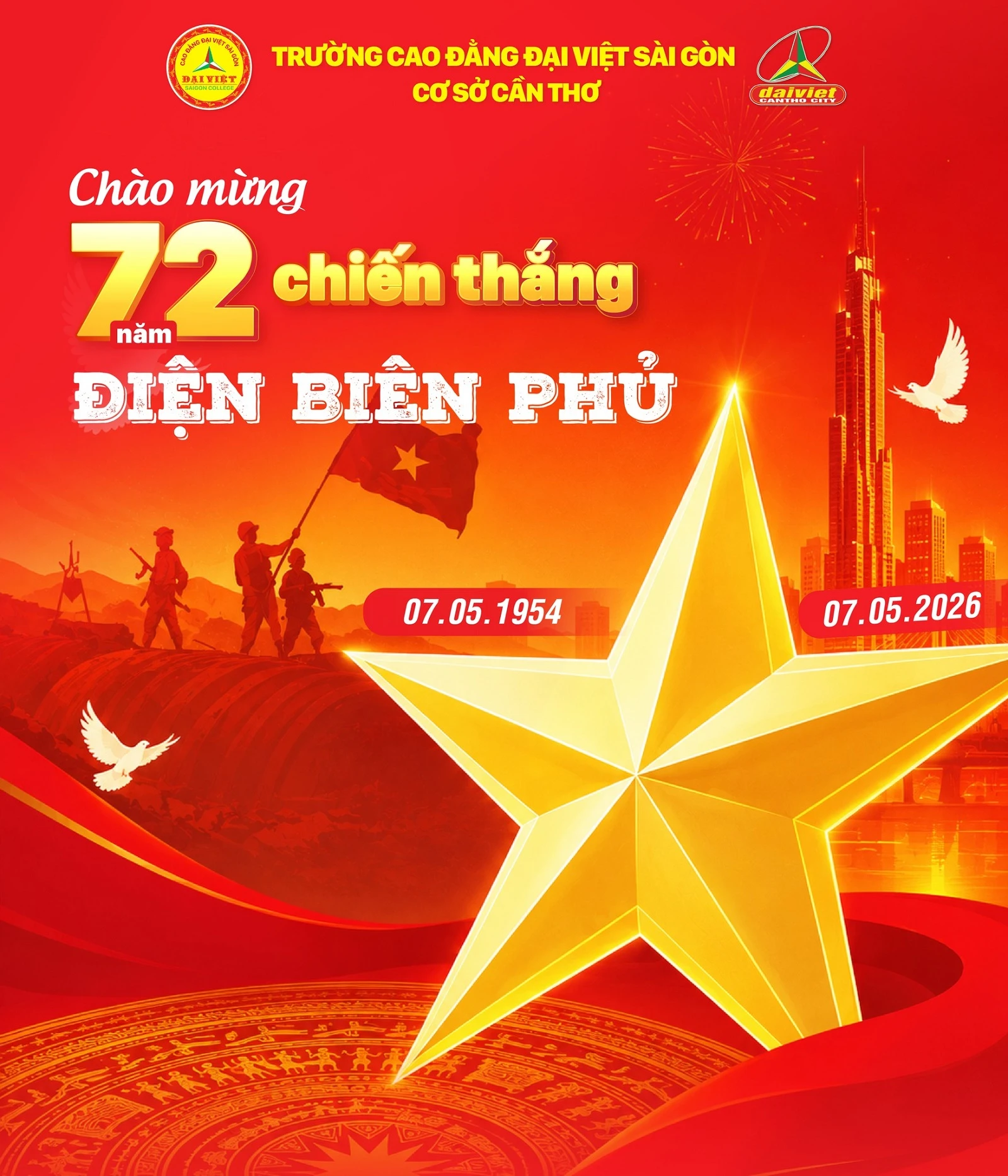 ĐẠI VIỆT CẦN THƠ HƯỚNG VỀ KỶ NIỆM 72 NĂM CHIẾN THẮNG ĐIỆN BIÊN PHỦ (07/05/1954 – 07/05/2026)