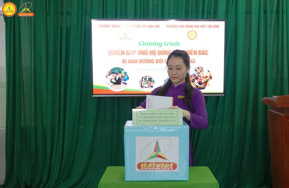 Đại Việt Cần Thơ kêu gọi quyên góp ủng hộ đồng bào sau bão số 3