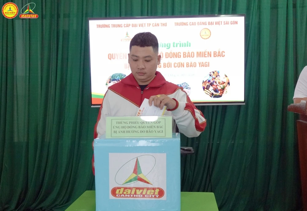 Đại Việt Cần Thơ kêu gọi quyên góp ủng hộ đồng bào sau bão số 3