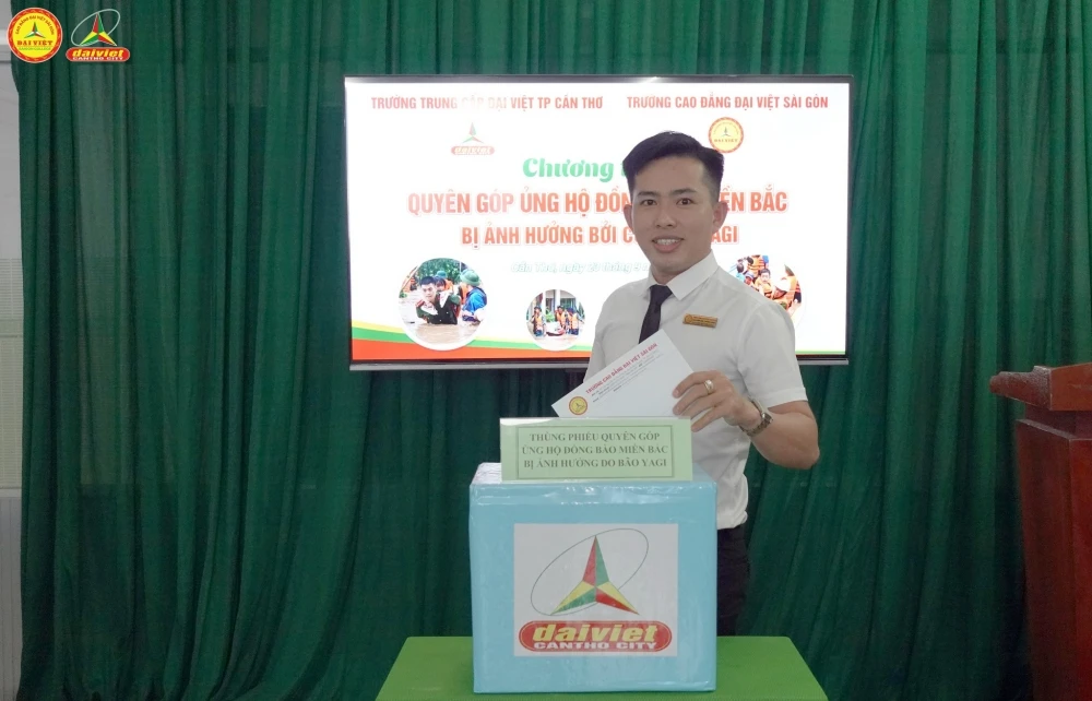 Đại Việt Cần Thơ kêu gọi quyên góp ủng hộ đồng bào sau bão số 3