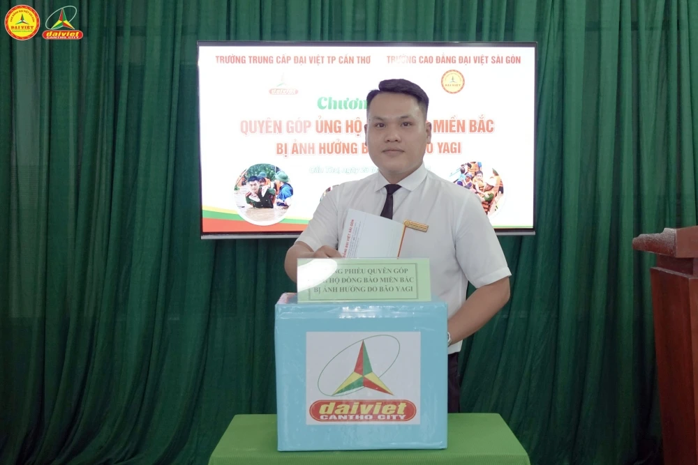 Đại Việt Cần Thơ kêu gọi quyên góp ủng hộ đồng bào sau bão số 3