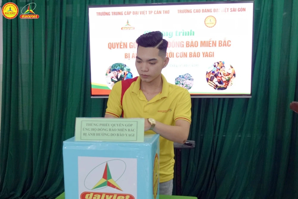 Đại Việt Cần Thơ kêu gọi quyên góp ủng hộ đồng bào sau bão số 3