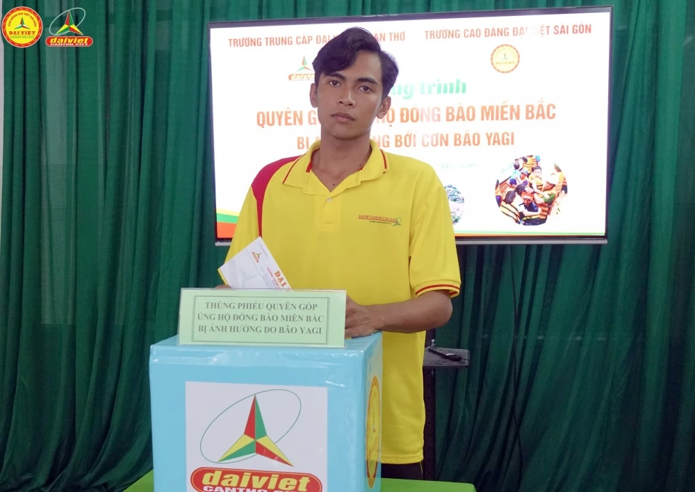 Đại Việt Cần Thơ kêu gọi quyên góp ủng hộ đồng bào sau bão số 3