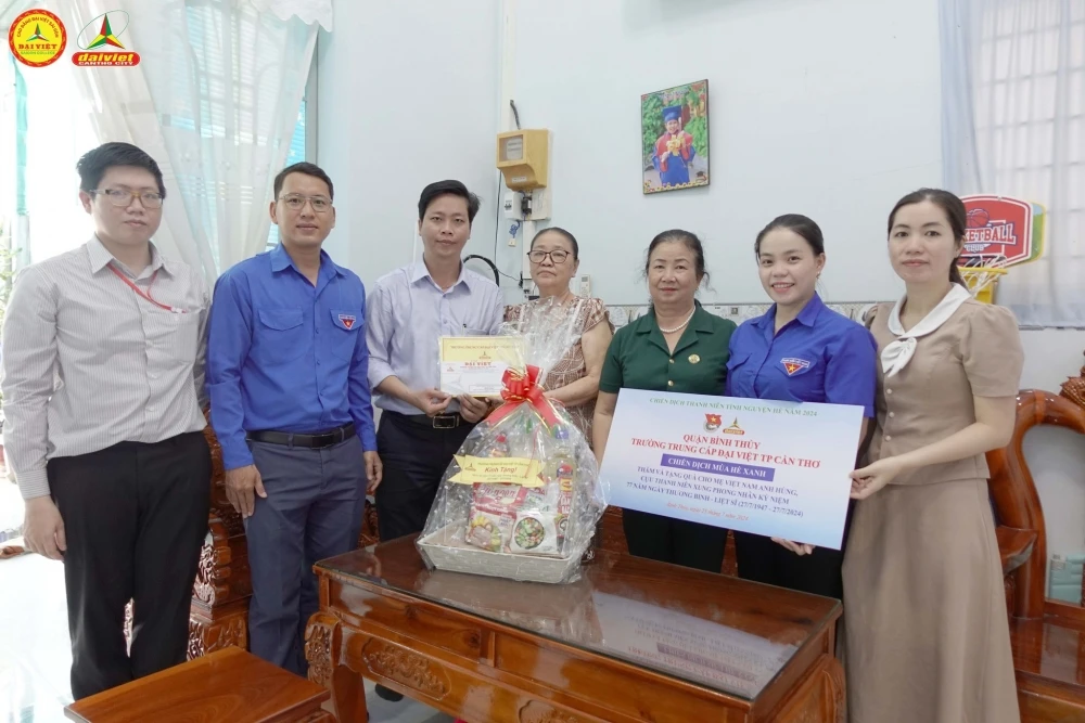 Đại Việt Cần Thơ Tri Ân Mẹ Việt Nam Anh Hùng, Cựu Tnxp Và Viếng Nghĩa Trang Liệt Sĩ 27/7