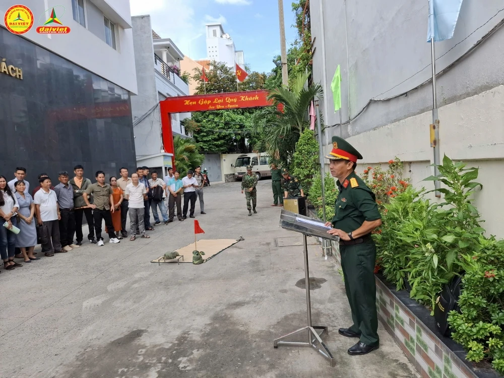 Giảng viên, CBNV Đại Việt Sài Gòn tham gia bồi dưỡng giảng dạy môn Giáo dục Quốc phòng – An ninh năm 2024