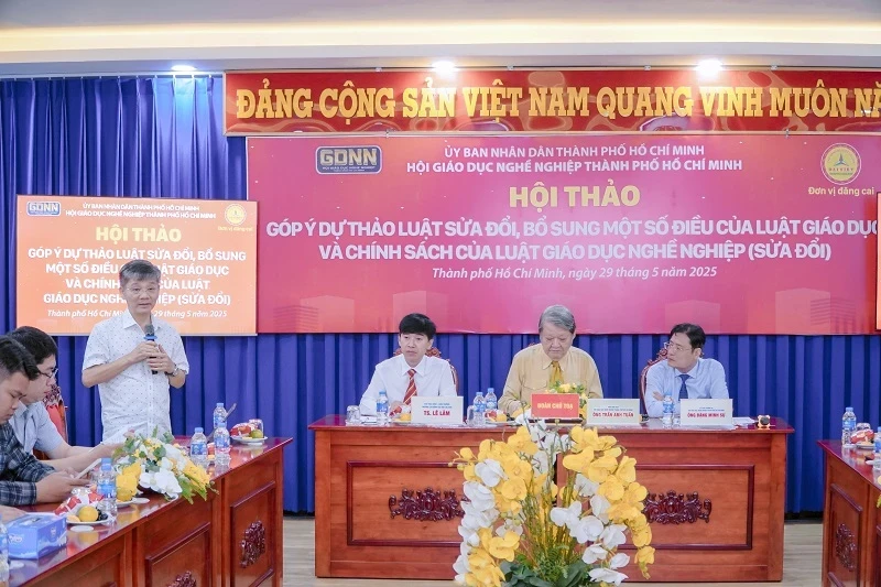 Hội Thảo Góp Ý Dự Thảo Luật Giáo Dục & Giáo Dục Nghề Nghiệp (Sửa Đổi)