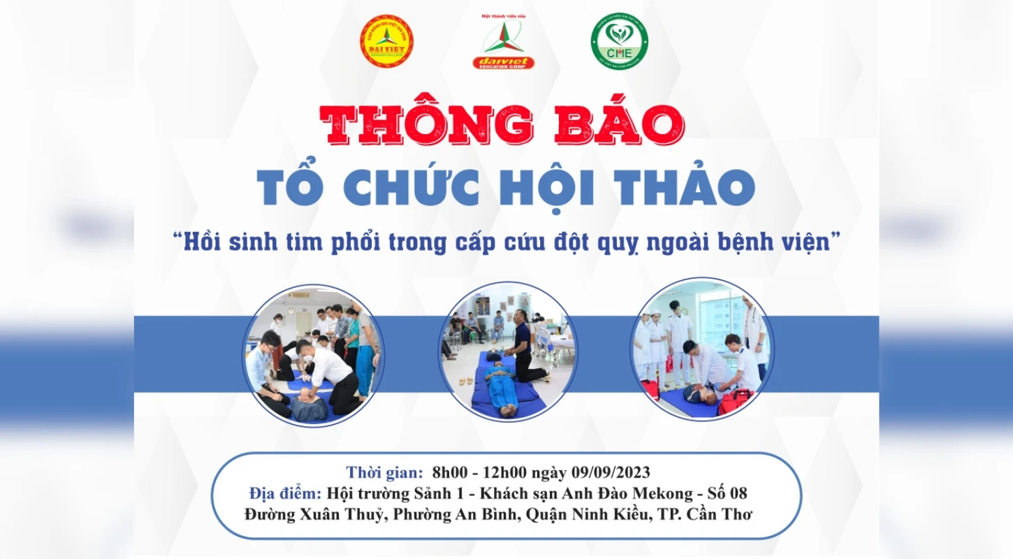 Hội Thảo “Hồi Sinh Tim Phổi Trong Cấp Cứu Đột Quỵ” Tại Cần Thơ