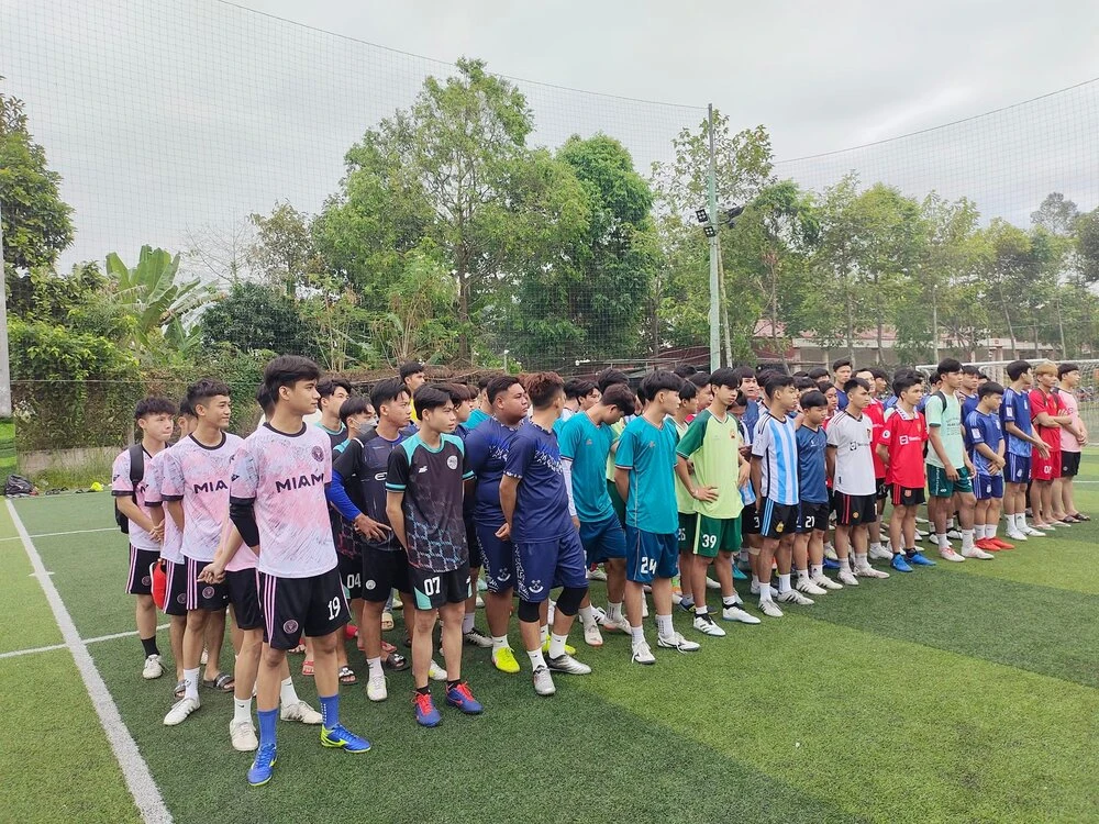 Khai mạc giải bóng đá sinh viên trường Đại Việt Cần Thơ 2023 - DAI VIET CT CUP