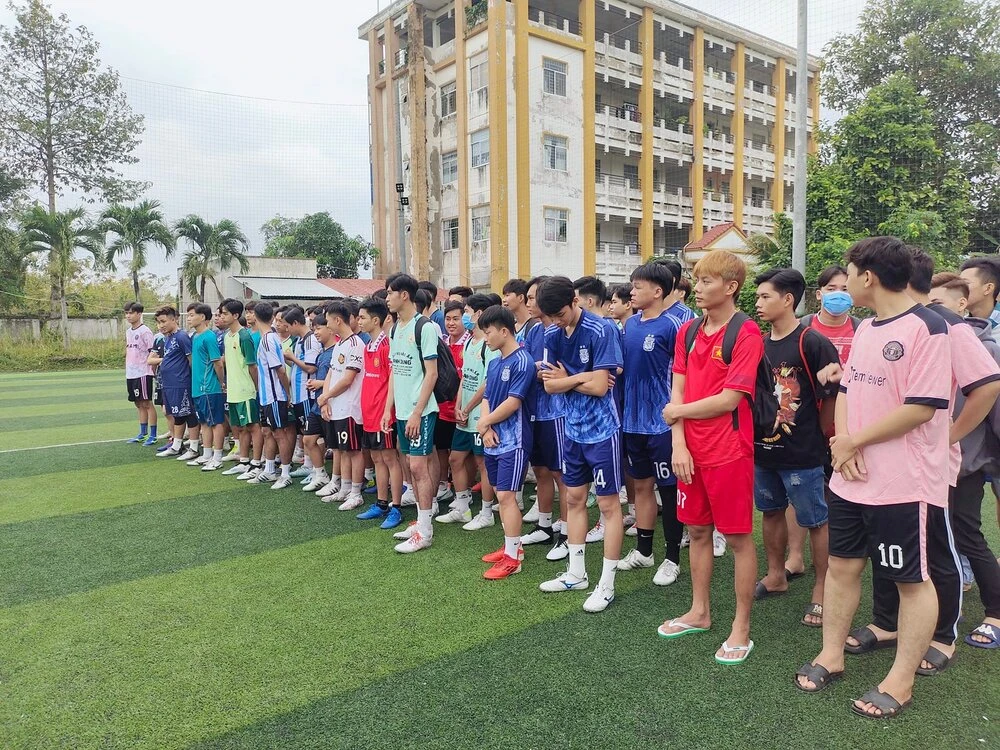 Khai mạc giải bóng đá sinh viên trường Đại Việt Cần Thơ 2023 - DAI VIET CT CUP