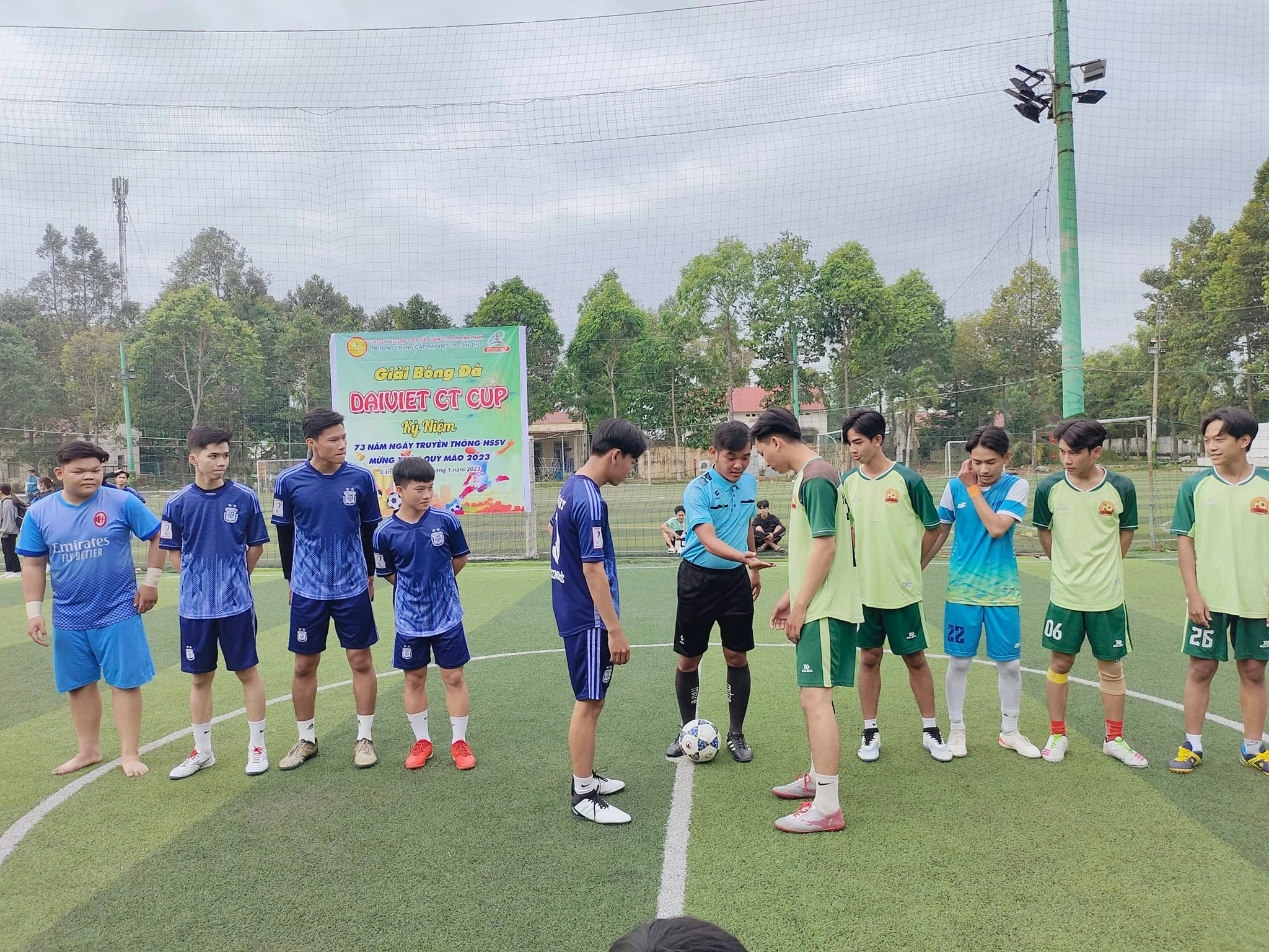 Khai mạc giải bóng đá sinh viên trường Đại Việt Cần Thơ 2023 - DAI VIET CT CUP