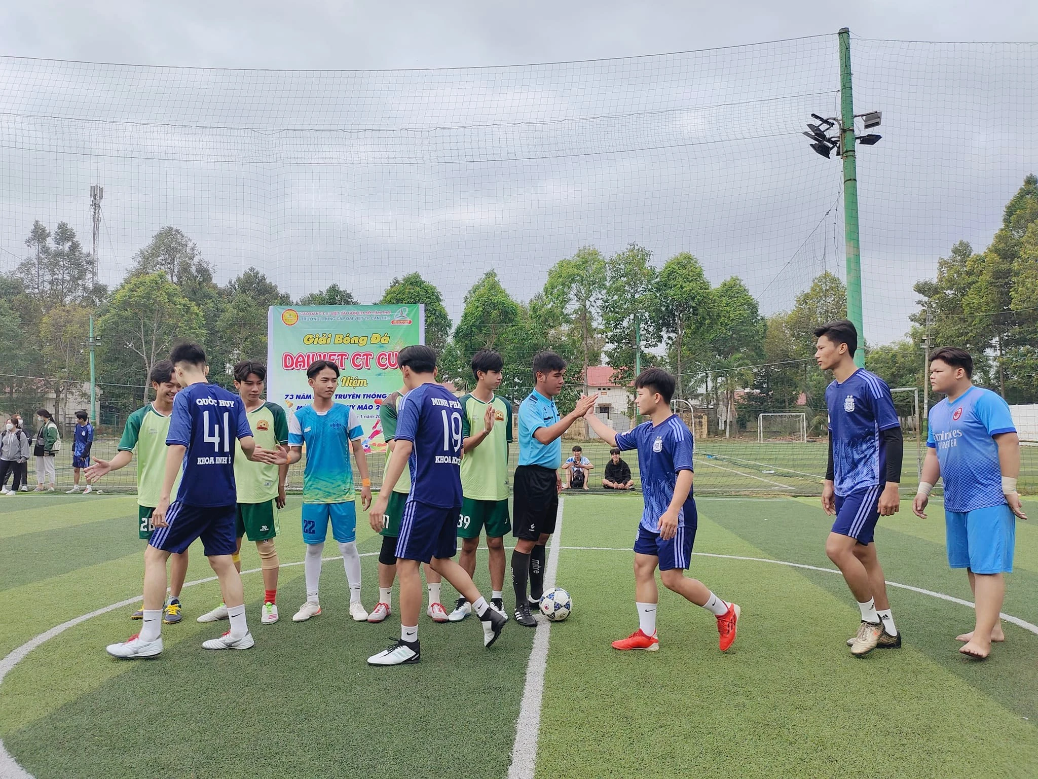 Khai mạc giải bóng đá sinh viên trường Đại Việt Cần Thơ 2023 - DAI VIET CT CUP