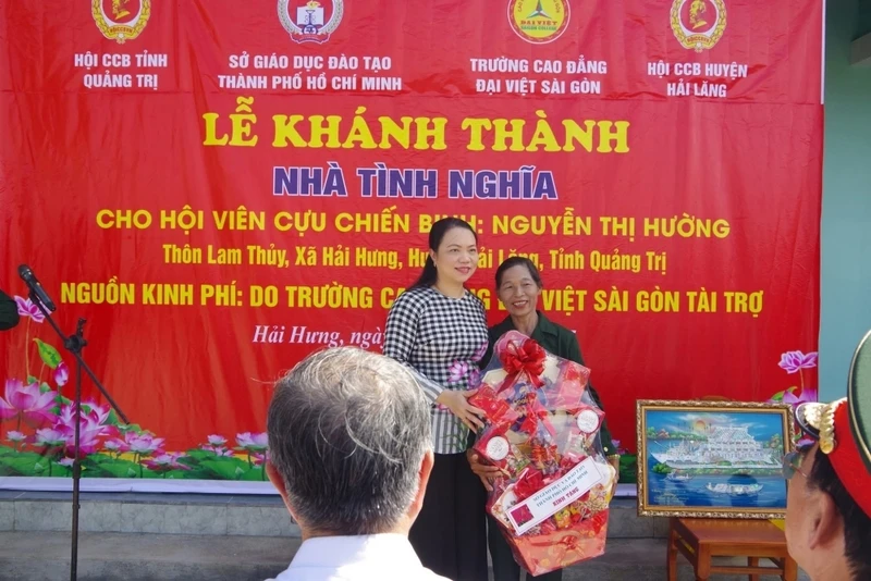 Khánh Thành Nhà Tình Nghĩa Cho Cựu Chiến Binh Nguyễn Thị Hường