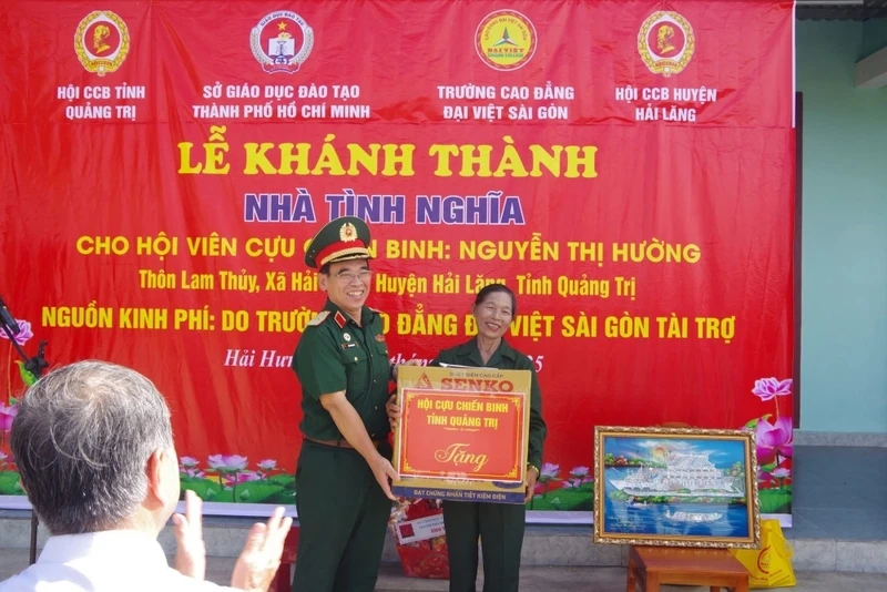 Khánh Thành Nhà Tình Nghĩa Cho Cựu Chiến Binh Nguyễn Thị Hường