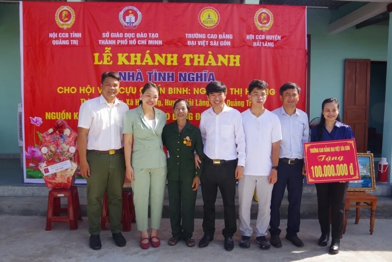 Khánh Thành Nhà Tình Nghĩa Cho Cựu Chiến Binh Nguyễn Thị Hường