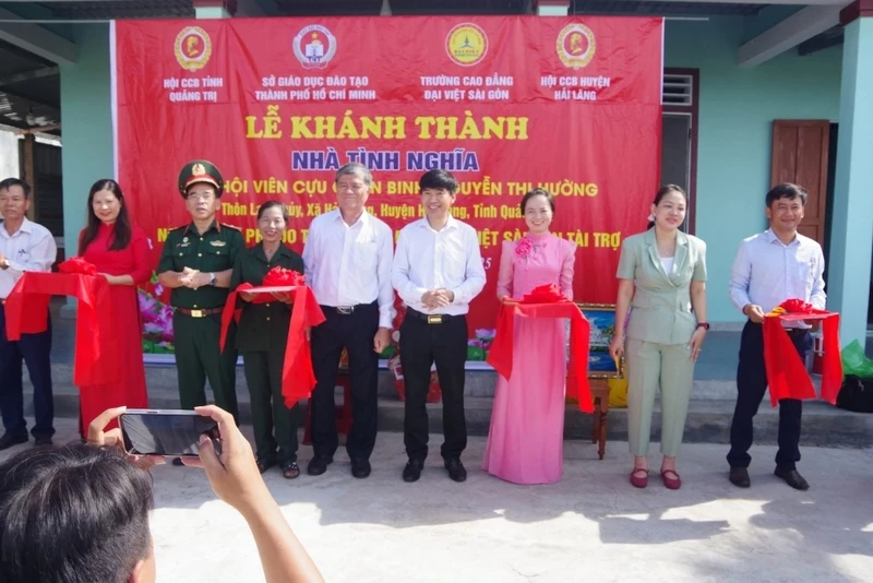 Khánh Thành Nhà Tình Nghĩa Cho Cựu Chiến Binh Nguyễn Thị Hường