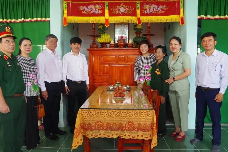 Khánh Thành Nhà Tình Nghĩa Cho Cựu Chiến Binh Nguyễn Thị Hường