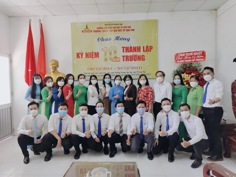 Kỷ Niệm 10 Năm Ngày Thành Lập Trường Cao Đẳng Đại Việt Sài Gòn Cơ Sở Cần Thơ (30/12/2011 – 30/12/2021)