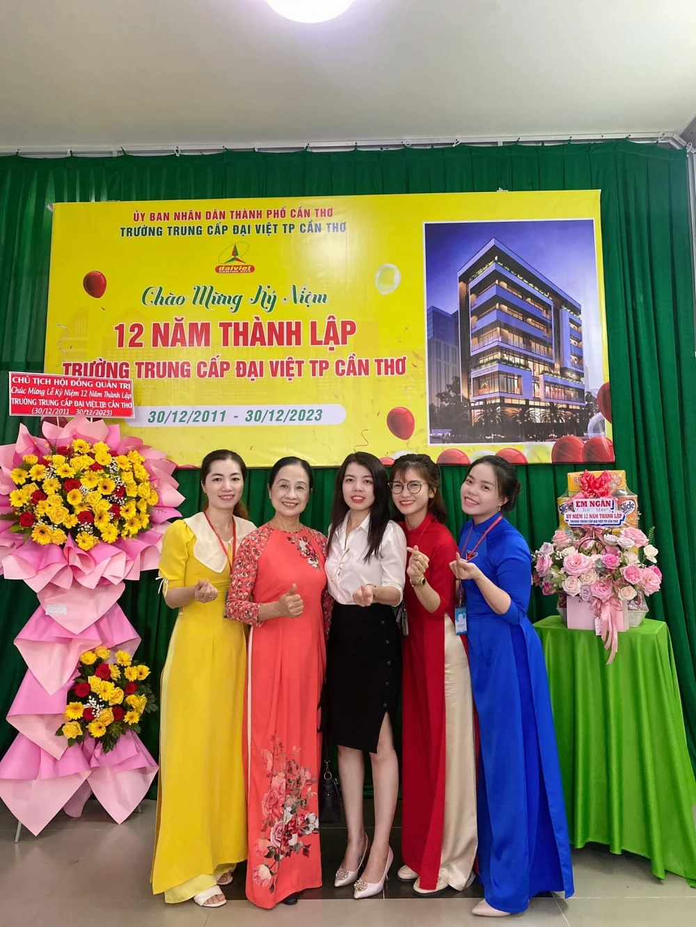 Kỷ Niệm 12 Năm Ngày Thành Lập Trường Cao Đẳng Đại Việt Sài Gòn Cơ Sở Cần Thơ (30/12/2011 – 30/12/2023)